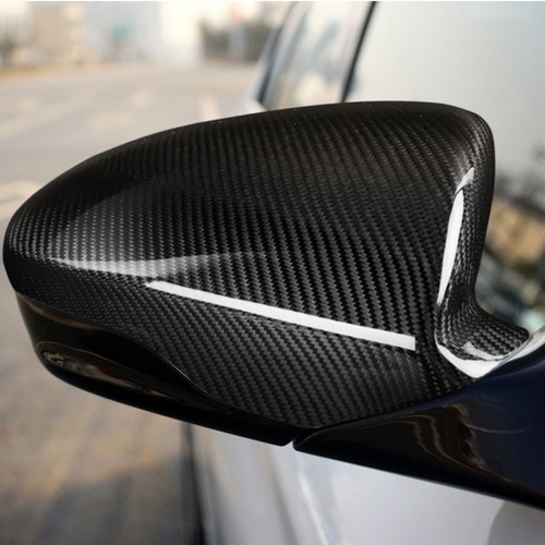 For BMW F10 M5 2012-2017 Real Carbon Fiber Wing Mirror Cover Review Caps - Picture 11 of 13