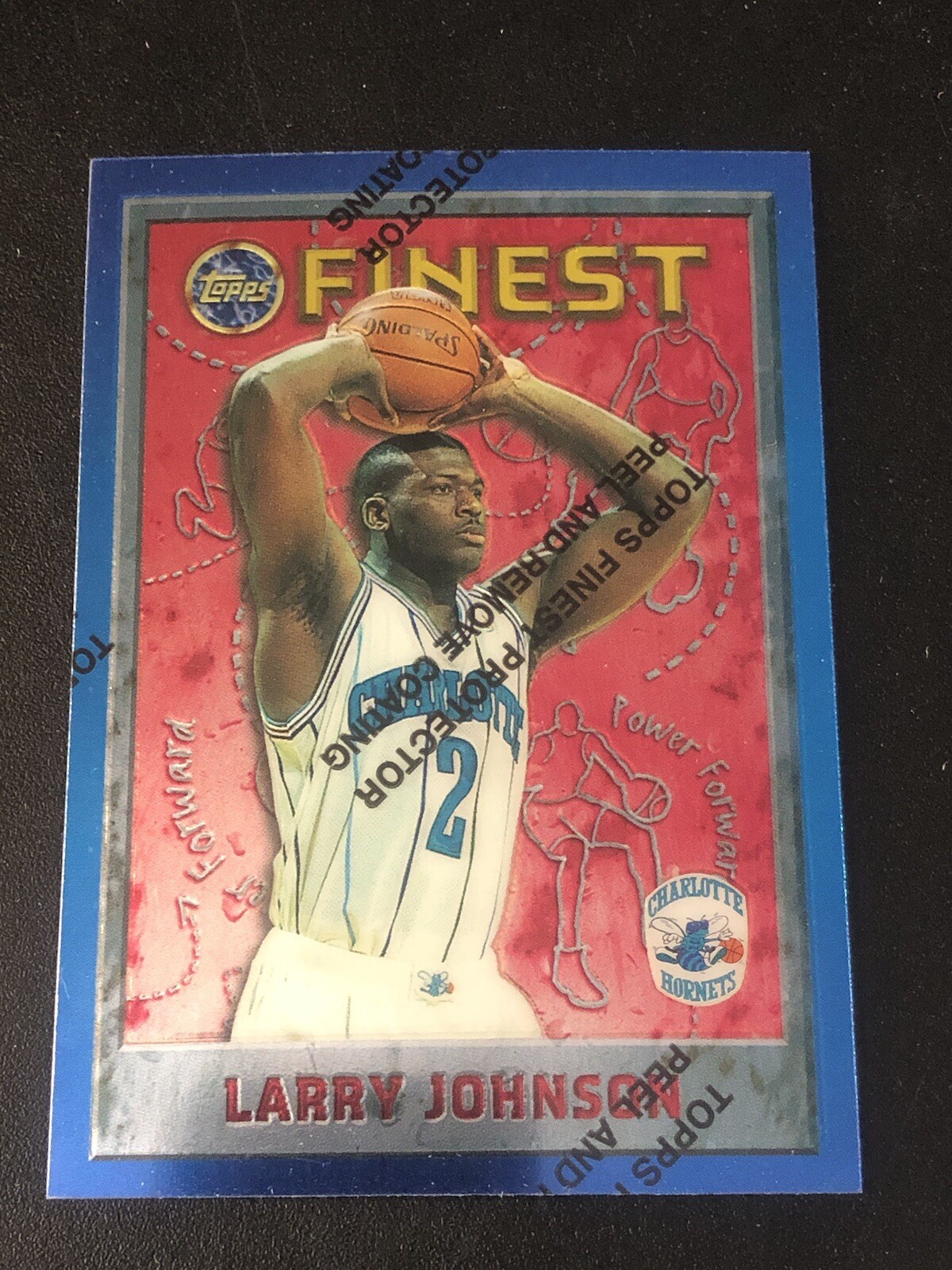 1995-96 Topps Finest Larry Johnson #233
