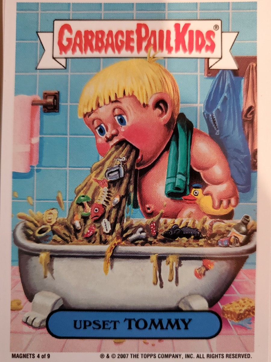 Garbage Pail Kids GPK 2007 ANS6 All New Series 6 Magnet Cards