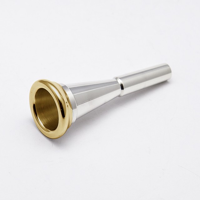 Stork Gold Rim & Cup French Horn Mouthpiece, Froydis Series 10
