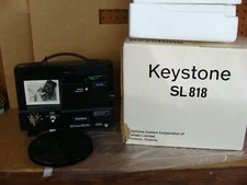 Vintage Keystone SL818 Dual 8 mm Projector with Original Box