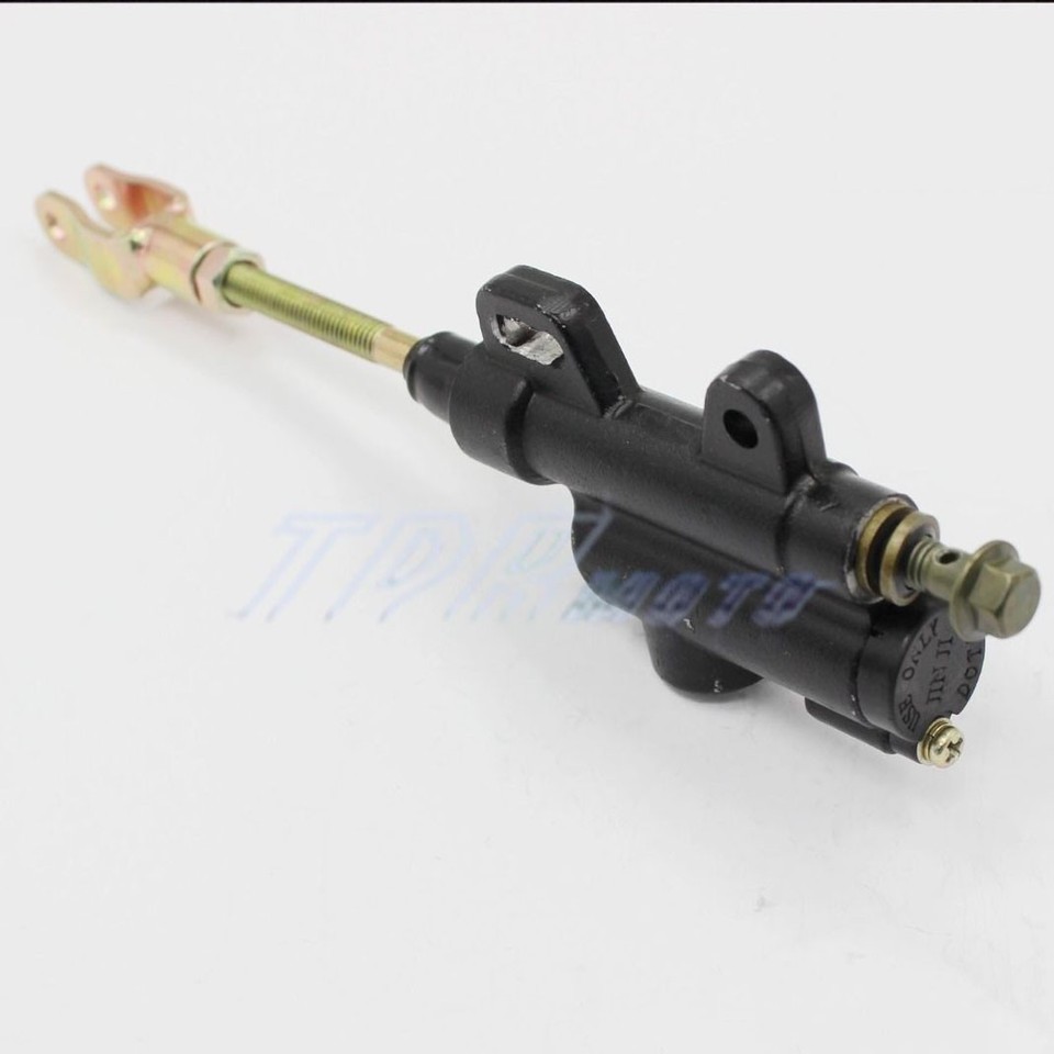 M8 8mm Banjo Rear Hydraulic Brake Master Cylinder for PIT PRO Quad Dirt