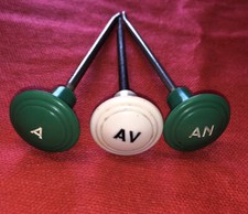  Astuccio Pomello Tirante Cruscotto Avviamento Anticipo Fiat  Auto D’epoca FT845