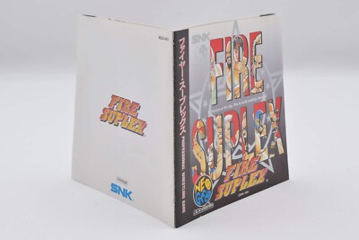 FIRE SUPLEX 3 Count Bout Neo Geo CD spine card NCD SNK Neogeo CD