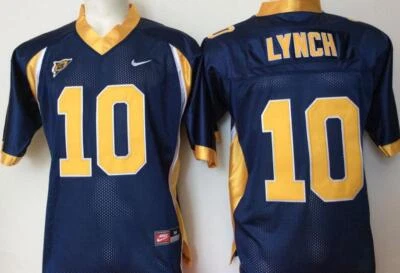 Marshawn Lynch Golden Bears Men Jersey - All Stitched Blue