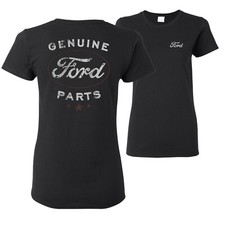 Vintage Distressed Genuine Ford Parts Cars and Trucks Women Graphic Shirt