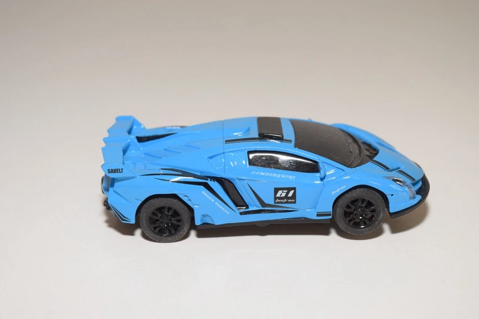 SLOTCAR A40 LAMBORGHINI AVENTADOR AZUL EXCELENTE ESTADO Foto 4 de 4