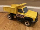 2012 Hasbro Tonka Construction Dump Truck Yellow - Metal & black - plastic