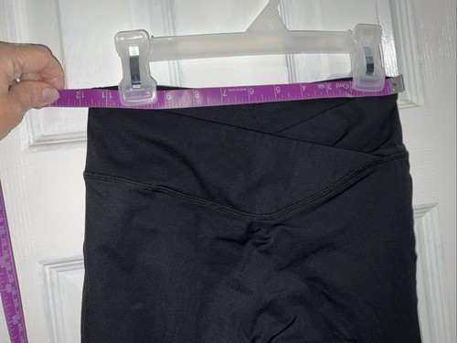 OMKAGI Women's Pixel In BLACK. Butt Lift Workout Shorts Seamless High Waist S - Picture 18 of 24