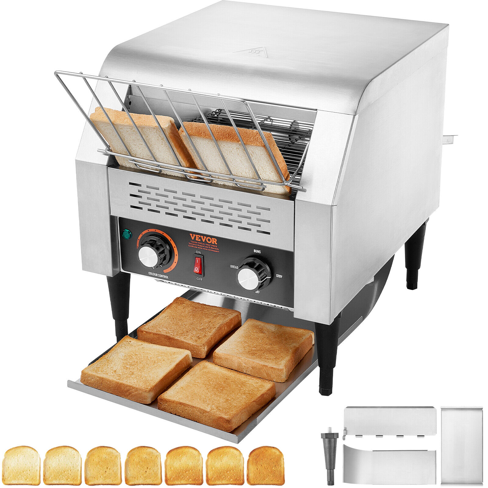 Commercial Conveyor Toaster,300 Slices/Hour,Commercial Toaster