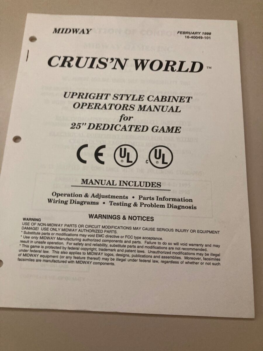 Cruis'n World Upright