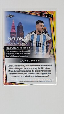 2024 Lear Lionel Messi #VP-4 The National | eBay