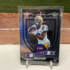 Terrace Marshall Jr RC Crusade 180 2020-21 Panini Prizm Draft Picks Football 