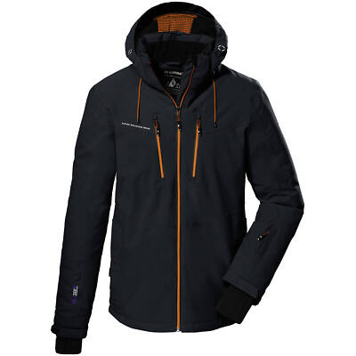 Killtec KSW 44 Herren Schwarz Winterjacke Skijacke Wasserdicht