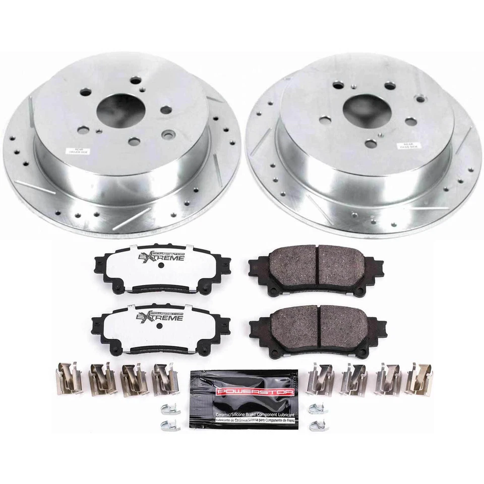 Power Stop 1-Click Extreme Z36 Truck & Tow Brake Kit for 14-19 Toyota Highlander Foto 2 de 2