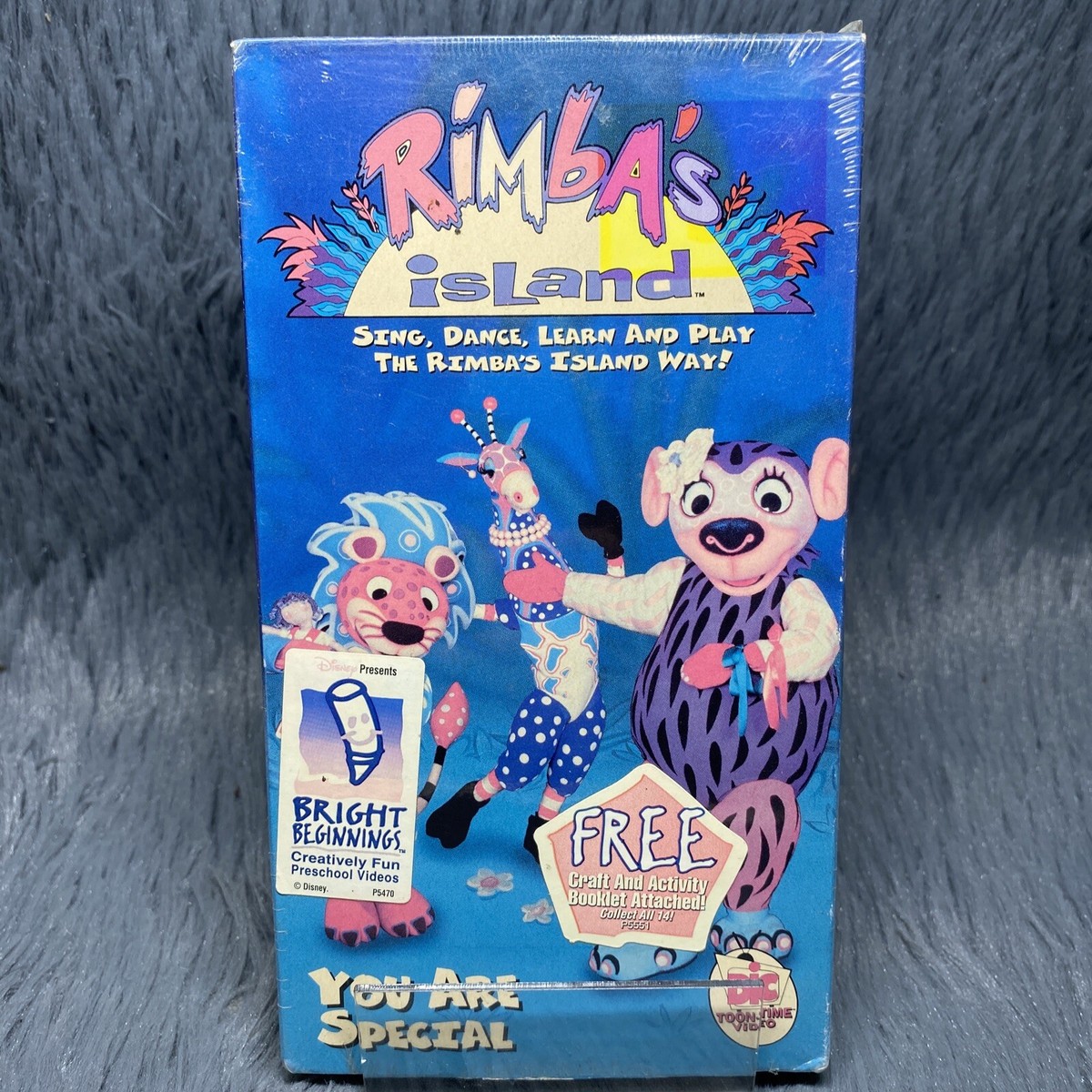 Rimba's Island You are Special VHS 1994 Children's DIC Video