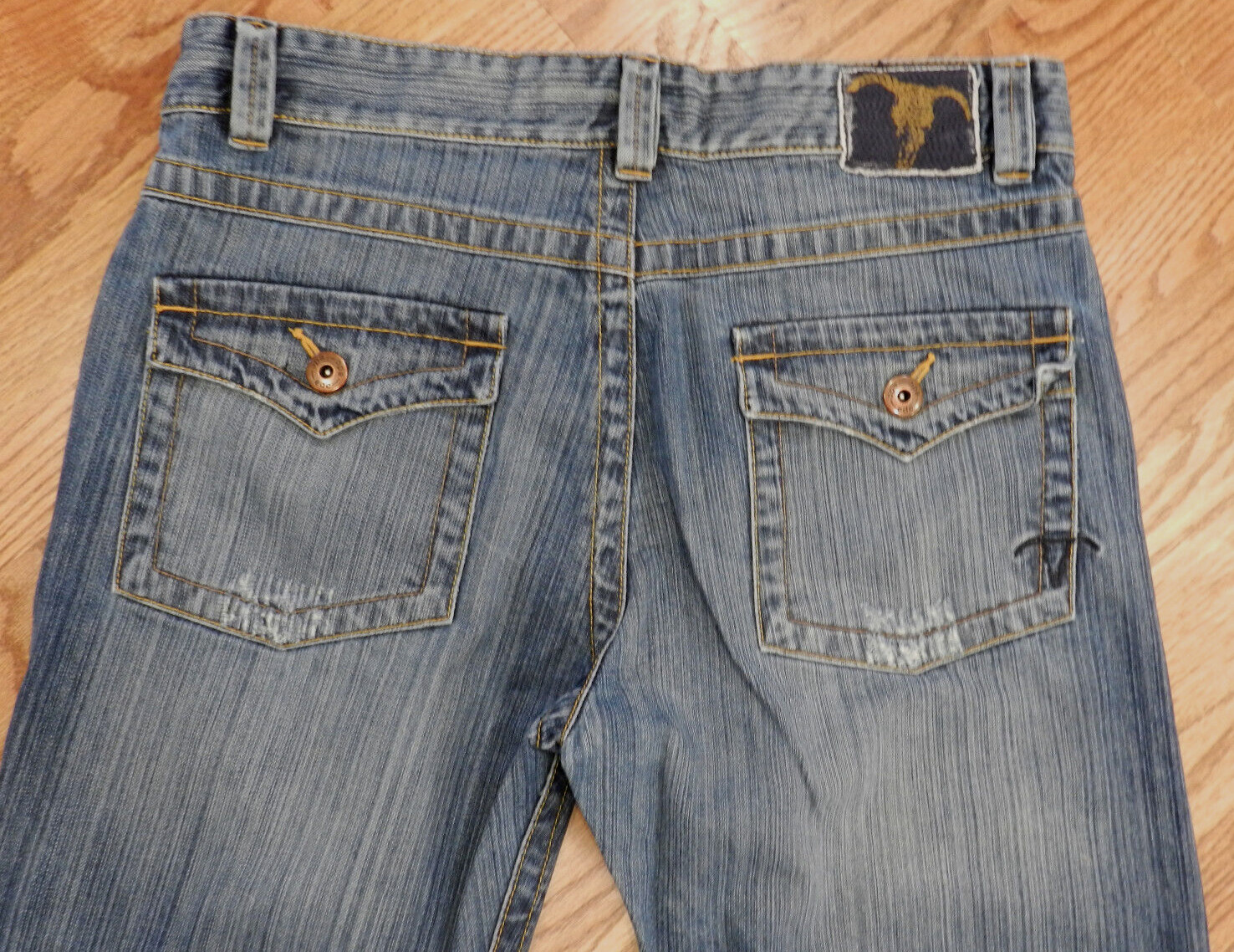 Esprit Men's Distressed Jeans Size W39 x L32.5  EDC CROW style - Very Nice! image 6