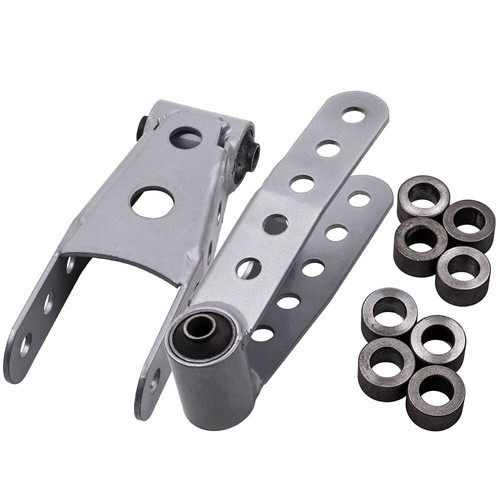 Rear 2"-3" Lowering Drop Shackles Kit fit for Chevy Silverado 1500 LS Crew Cab