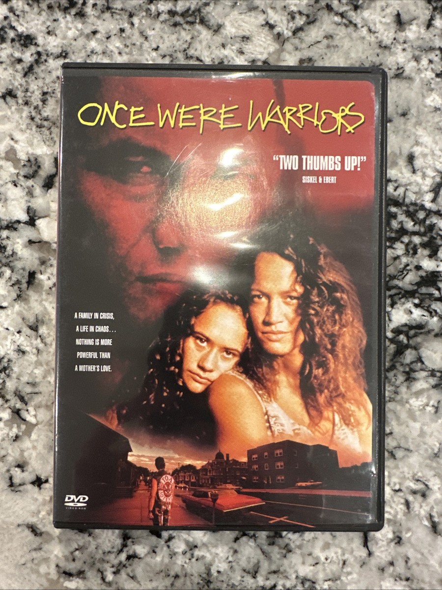 Once Were Warriors DVD w/ Insert Rena Owen, Temuera Morrison 1995