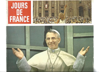 JOURS DE FRANCE N°1238 JEAN-PAUL 1er / GERARD LENORMAN / PRET-A-PORTER