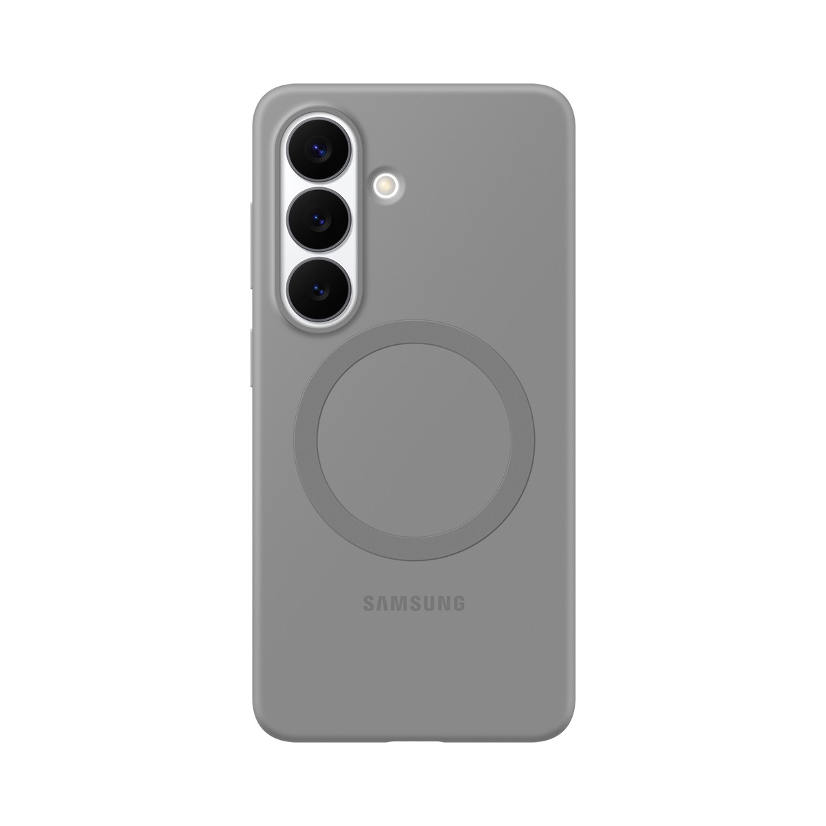Coque Galaxy S26 silicone gris pour protéger votre téléphone au bureau