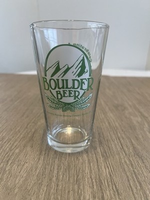 Boulder Beer Company 20th Anniversary 16oz Pint Glass Commemorating 1979-1999
