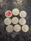 Lot Of 9 - JFK Half Dollars 40% Silver