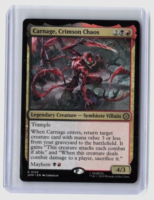 Carnage, Crimson Chaos #125 Marvel's Spider-Man Regular