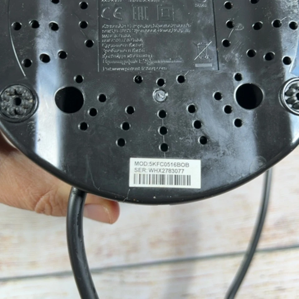 KitchenAid Mini Food Processor 5KFC0516BOB Black Chopper Blender  Tested Working - Image 3 of 4