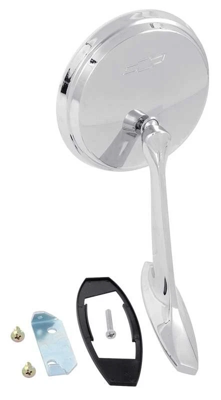 For Chevy Impala 65-66 Driver Side Manual View Mirror Non-Heated, Non-Foldaway - Image 2 of 4