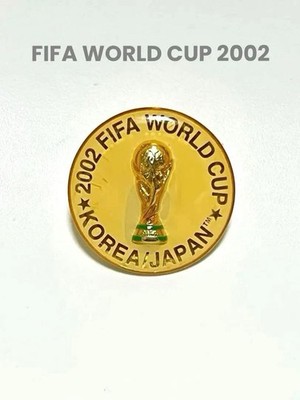 Official FIFA World Cup 2002 Pin Badges, Official Soccer Memorabilia