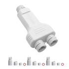 Versatile POE Repeater 1 in 2 out 100mbps Ip66 Waterproof IEEE802.3af/at
