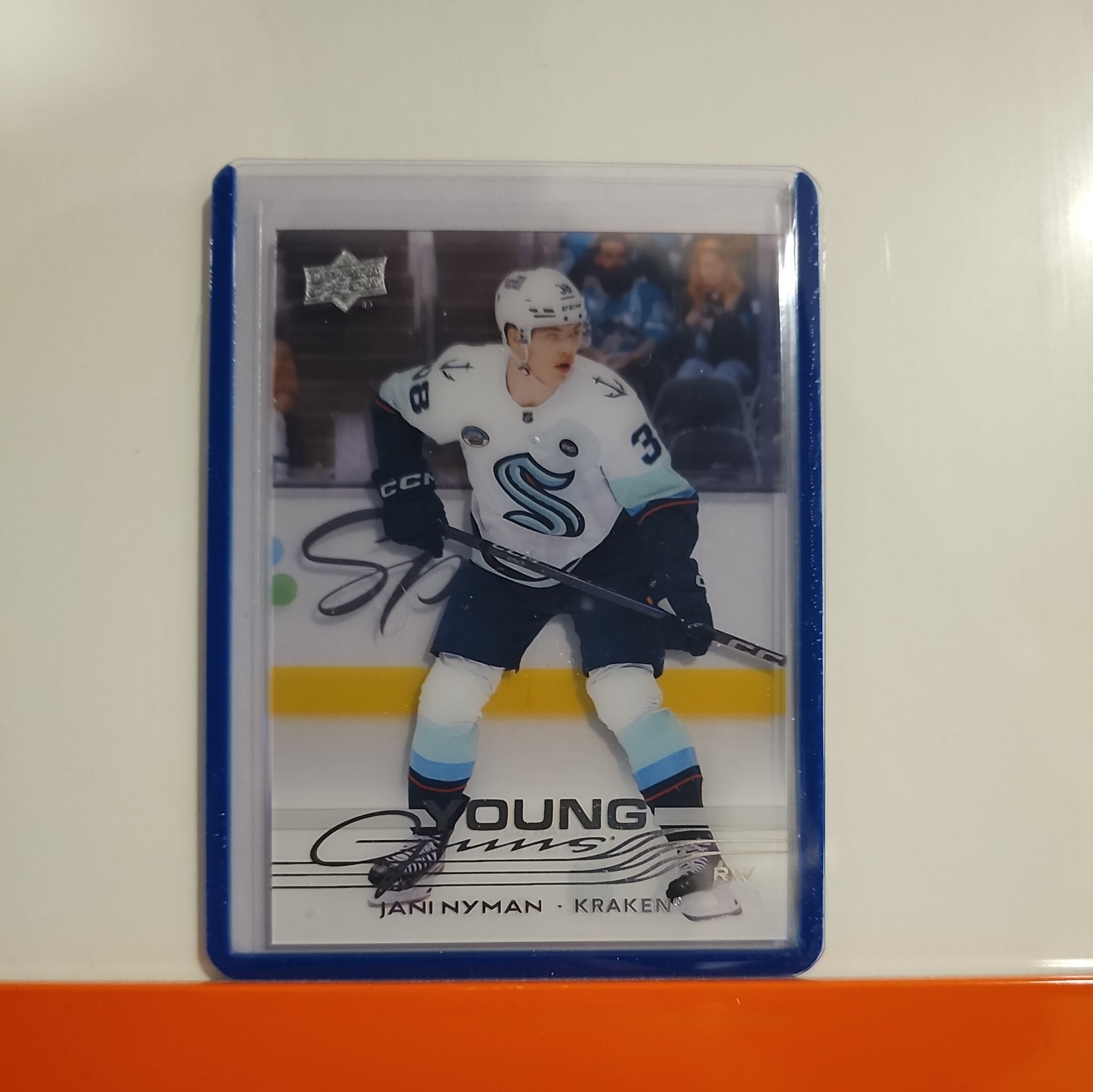 2025-26 Upper Deck Series 1 Jani Nyman CLEAR CUT Young Guns Rookie 209 Seattle