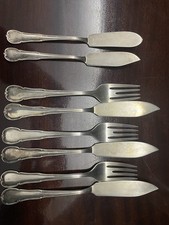 WMF Jugendstil – Fischmesser & Buttermesser – 90er Silber – Ergänzungsteile