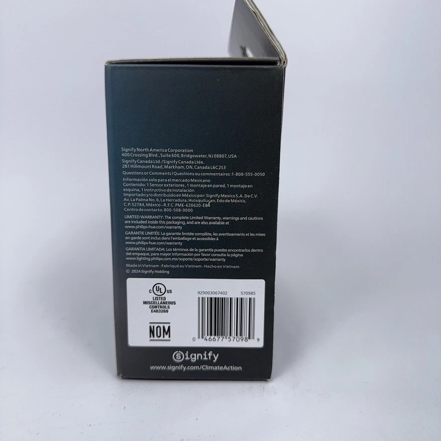 Philips Hue Outdoor Motion Sensor Smart Light Control 929003067402 New Sealed - Image 2 of 4