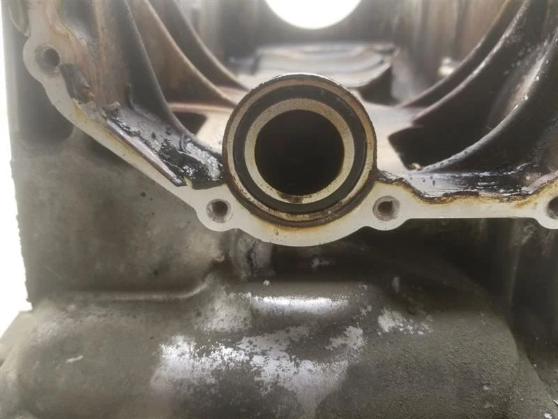 04 05 06 SCION XA 1.5L CÁRTER DE ACEITE SUPERIOR DEL MOTOR 1NZFE Foto 3 de 4