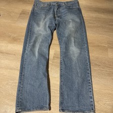Levi's Premium 501 '93 Straight Jeans Blue W Stretch Men's Sizes 34x32 H56