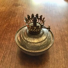 British Made CWB Pixie Weighted Oil Lamp Circa 1920's