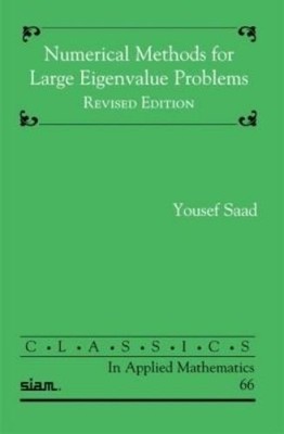 Yousef Saad Numerical Methods for Large Eigenvalue Probl (Paperback) (UK IMPORT)