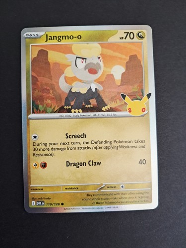 Pokemon TCG Jangmo-o 110/128 Holo 30th Celebration Anniversary - LP/NM