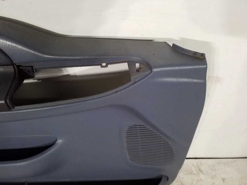 Panel de moldura de puerta del conductor delantero izquierdo XLT azul | Se adapta a Ford F250 F350 F450 1999 Foto 2 de 4