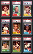 1963 Topps Baseball Complete Set - Premier 7.5 - NM+ 6921120