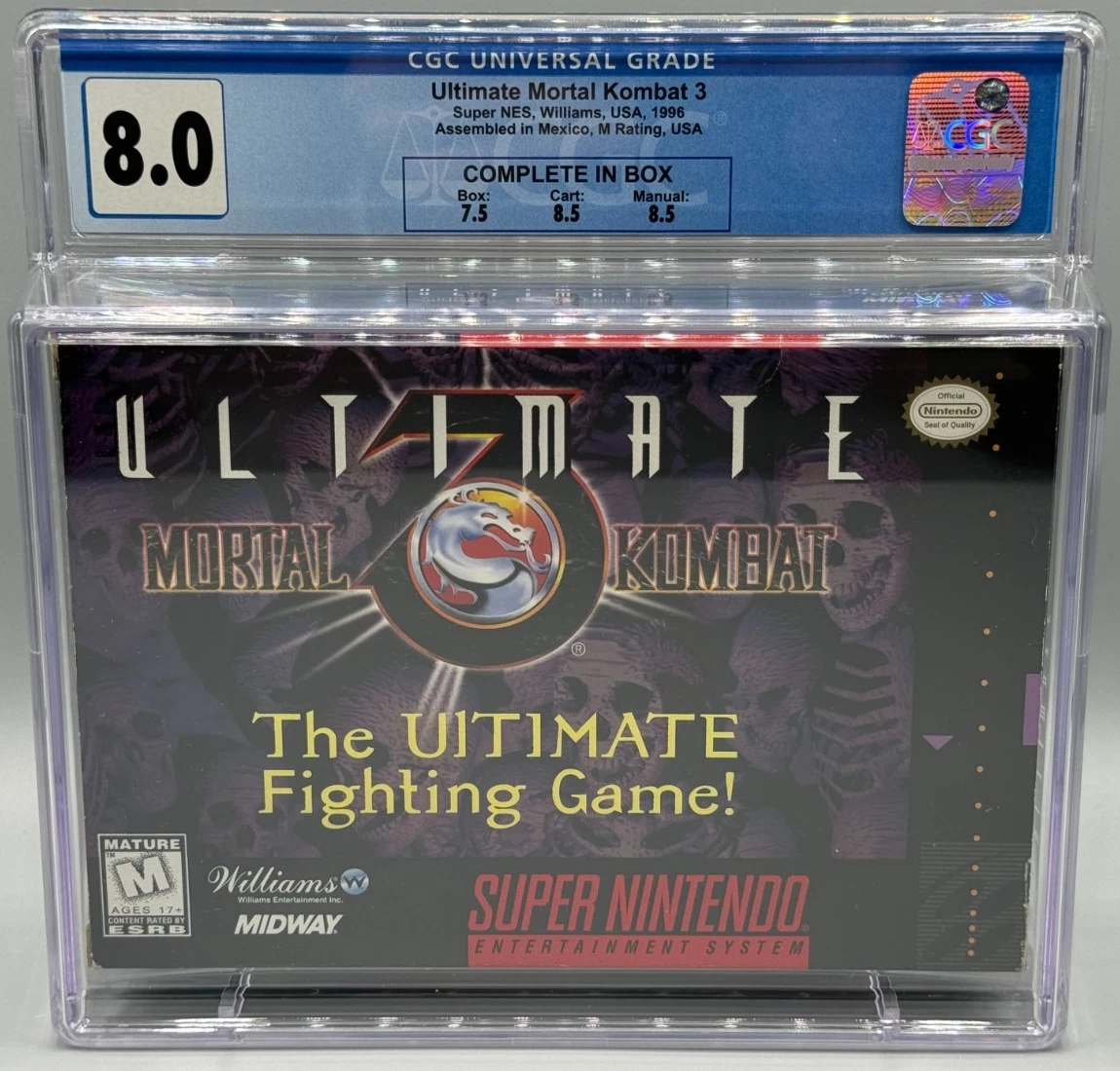 Nintendo SNES Ultimate Mortal Kombat 3 Video Games for sale | eBay