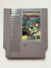 Breakthru [5 Screw] (Nintendo NES, 1987) Complete CIB