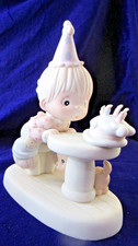 1992 PRECIOUS MOMENTS "MAY YOUR EVERY WISH COME TRUE  Girl Birthday Cake 524298