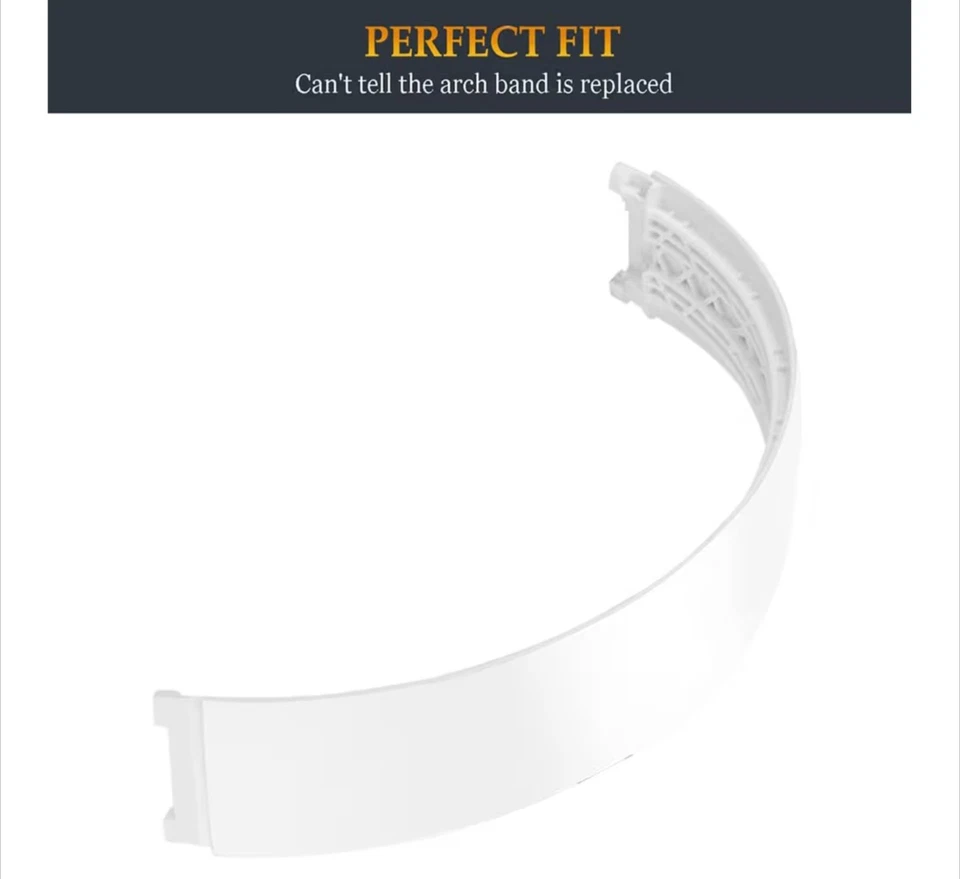 Diadema de repuesto Studio Pro banda de arco blanca mate para Studio Pro/Studio 3 Foto 4 de 4