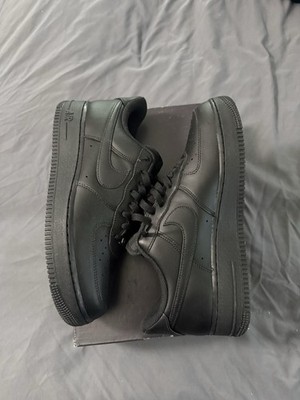 Nike Air Force 1 '07 FlyEase Black Lace Up Low Top Men's Athletic