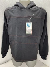 Lakeland Men Hoodie Jacket Black Size L High Performance Fire Resistant Pullover