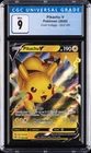 2020 POKEMON VIVID VOLTAGE #043 PIKACHU V CGC 9