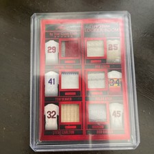 2022 Leaf Legendary Ryan, Carlton, Gibson, Seaver Satchel Paige Jersey Patch HOF